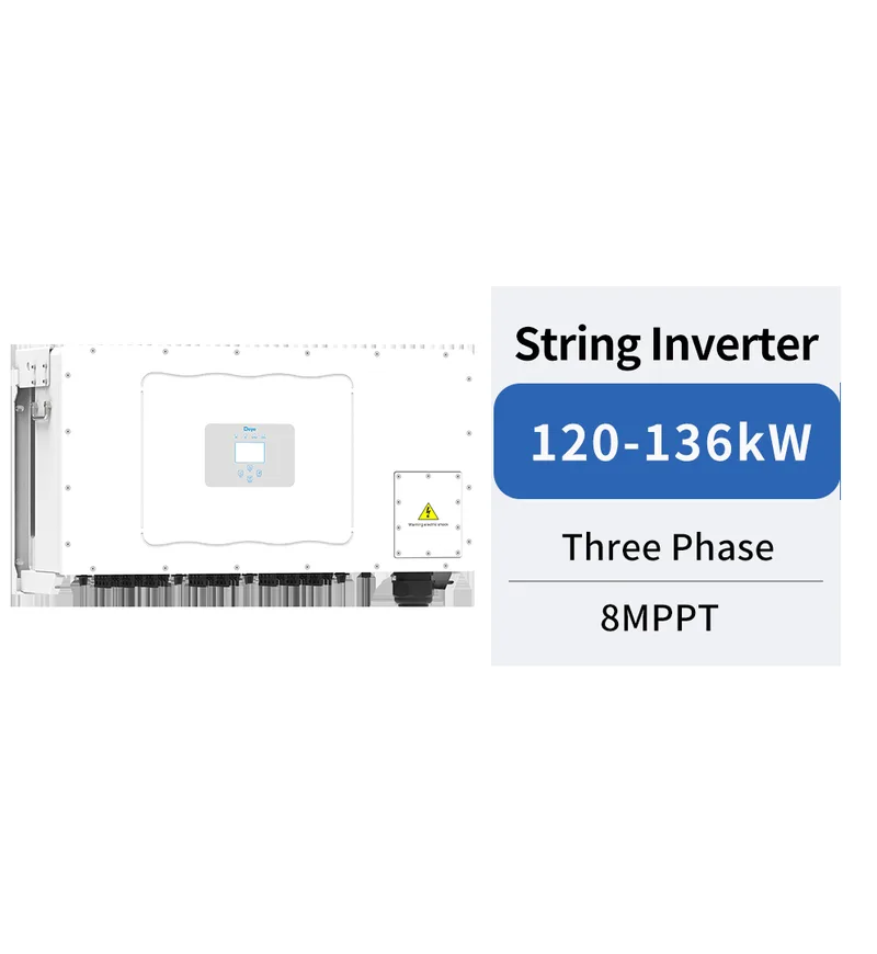 Deye Sun120 125 130 135 136G01P3 120136Kw Three Phase solar inverter