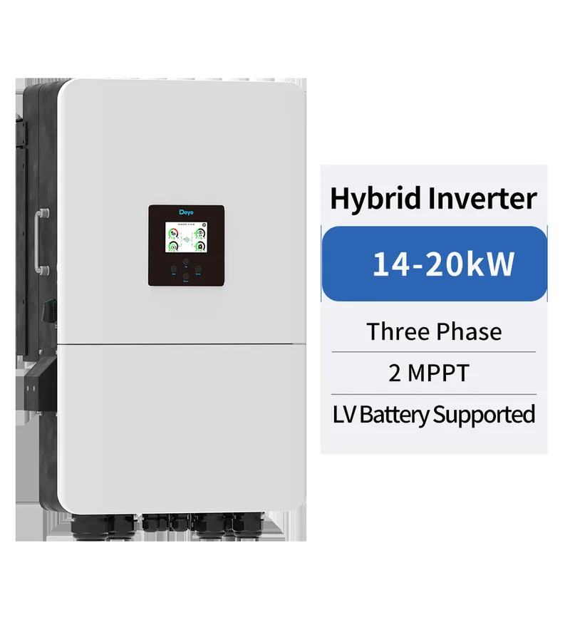 Deye Sun14 15 16 18 20Ksg05Lp3Eusm2 1420Kw Three Phase 2 Mppt Hybrid Inverter Lv Battery Supported solar inverter