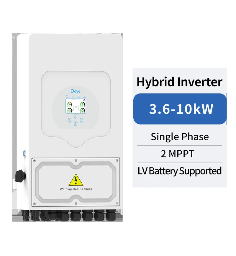 Deye Sun3 6 5 6 7 7 6 8 10Ksg05Lp1Euam2P 3 610Kw Single Phase 2 Mppt Hybrid Inverter Lv Battery Supported solar inverter