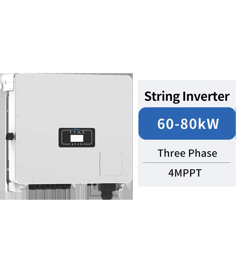 Deye Sun60 70 75 80Kg04P3Euam4 6080Kw Three Phase 4 Mppt solar inverter