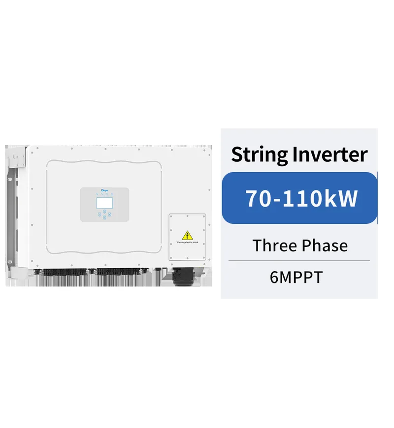 Deye Sun70 75 80 90 100 110Kg03 70110Kw Three Phase 6 Mppt solar inverter